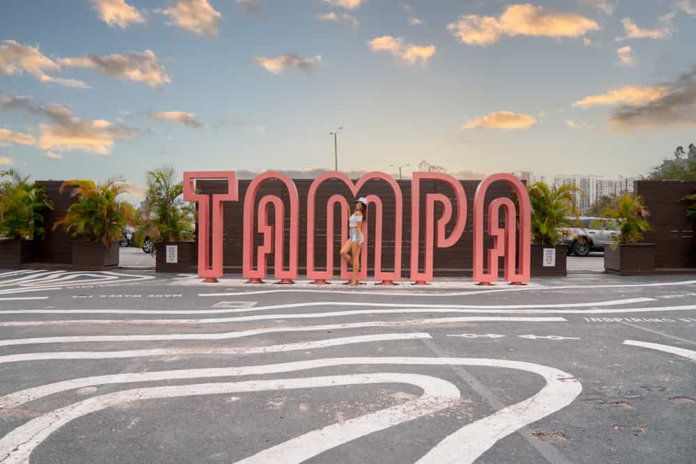 Tampa Sign Downtown - Aimee Albright - Amazing Aimee