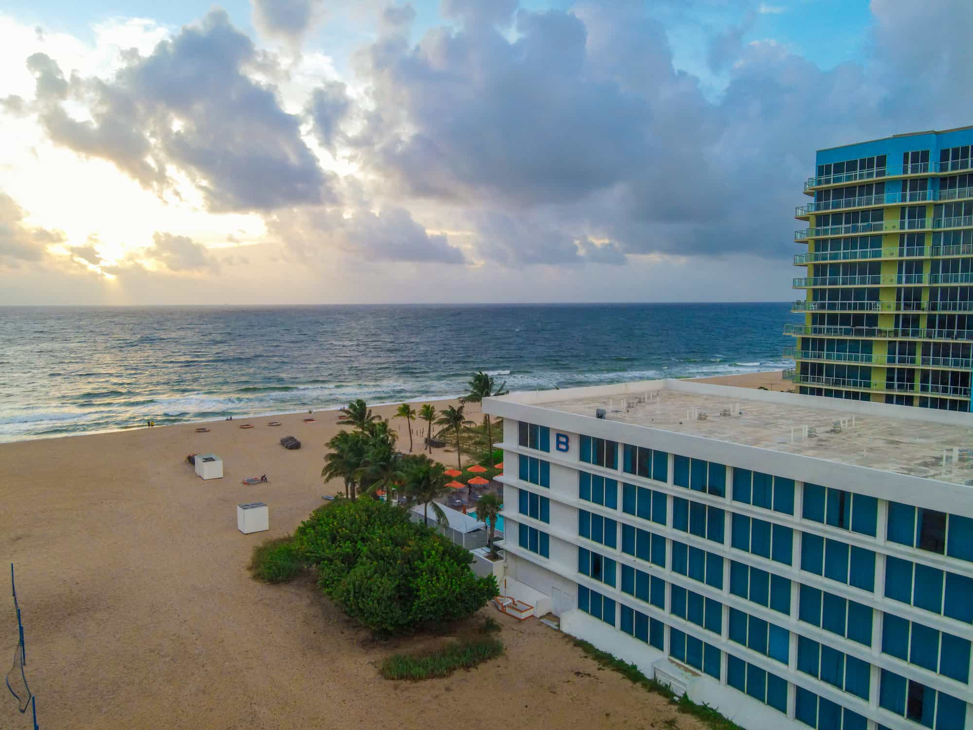 amazing aimee - aimee albright - b ocean resort fort lauderdale florida - drone ocean view