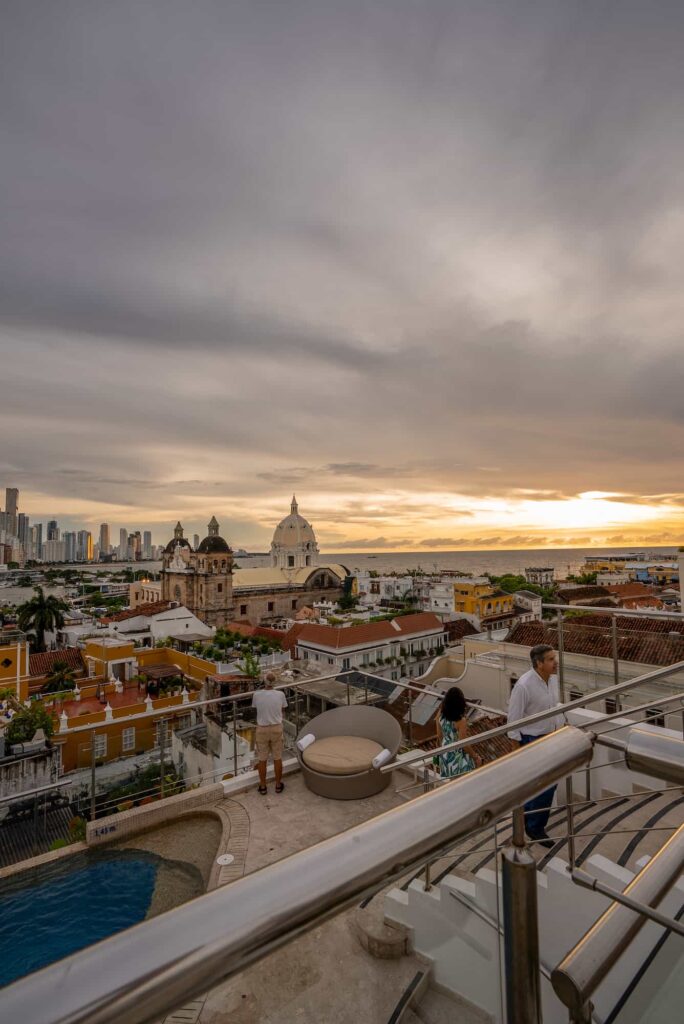 Movich Hotel Rooftop - Cartagena Colombia Rooftop - Aimee Albright - Amazing Aimee